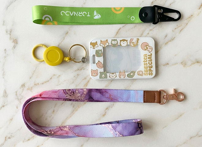 Printed lanyard