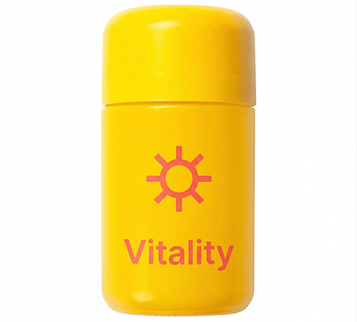 Yellow supplement bottle variant