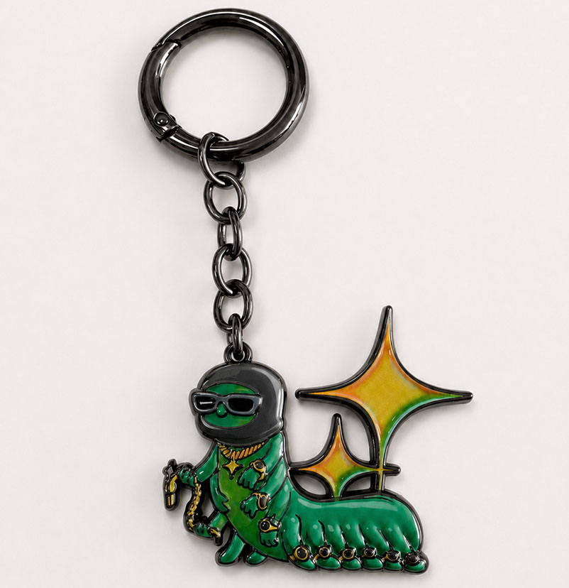 3D Die-Cast Keychain