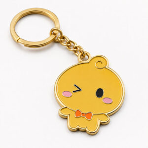 Flat Metal Keychains 2