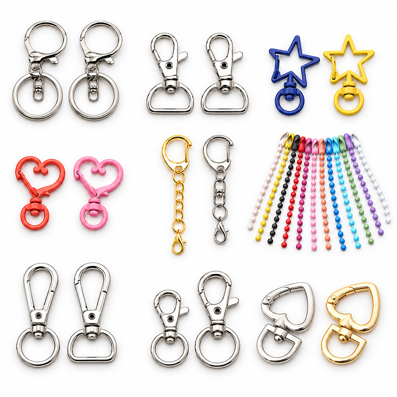 Acrylic Keychains with Custom Extras