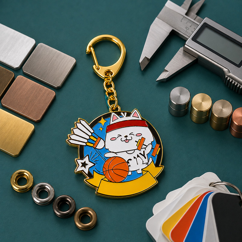 custom metal keychains